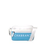 Mini sacoche - chabrand - 17242827 - synthtique - bandoulire - blanc et bleu