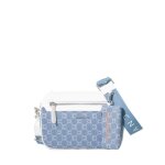 Mini - sacoche - chabrand - 85039718 - toile enduite - cuir - bandoulire rglable