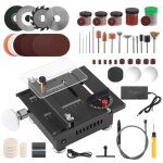 Mini scie circulaire de table �lectrique pour le travail du bois7 vitesses r�glablesprofondeur de coupe ...