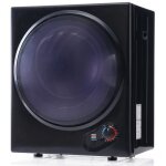 Mini sche - linge mural avec tambour en acier inoxydable et protection contre la surchauffechauffage ...