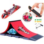Mini skate park - finger skate - ensemble rampe - plastique Écologique - pour enfants - 6 ans et plus ... Mini skate park - finger skate - ensemble rampe - plastique Écologique - pour enfants - 6 ans et plus ...