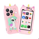 Mini smartphonemini t�l�phone portable avec licorne coque3. 0 pouce2 + 16gogps / wifi / camera / appel ...
