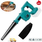 Mini souffleur de feuilles sans fil 2 en 1 �lectrique souffleur de feuilles aspirateur pour d�neigement ...