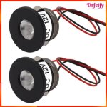 Mini spot led encastrable - akozon - mini 25mm - angle 15� - 80 lm - 1 w