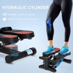 Mini stepper de fitness pour la maison - avec �cran lcd - capacit� de charge de 100 kg - convient pour ...