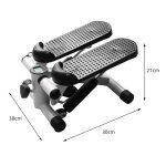 Mini stepper marcheur machine jambe fitness entranement musculaire exercise avec bandes de rsistance ...