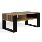 Mini - table basse rectangulaire industrielle - 90x58x50 - table basse avec étagère Mini - table basse rectangulaire industrielle - 90x58x50 - table basse avec étagère