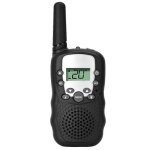 Mini talkie - walkie longue distance 5 miles avec balayage vox noir Mini talkie - walkie longue distance 5 miles avec balayage vox noir