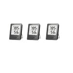 Mini thermomtre intrieur 3 pices hygrometre interieur de haute prcision ? / ? pour dtecter humidit ...