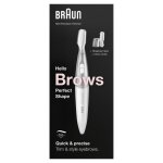 Mini - tondeuse de précision - braun - fg1106 sourcils - 1 vitesse - pile - gris / blanc Mini - tondeuse de précision - braun - fg1106 sourcils - 1 vitesse - pile - gris / blanc