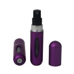 Mini vaporisateur rechargeable 5ml bouteille vide de parfum atomisateur flacon # couleur: violet