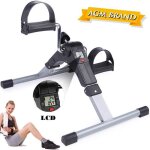 Mini vlo dappartement pdalier pliable avec rsistance rglable ecran lcd appareil fitness pour entraner ...