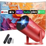 Mini vid�oprojecteur portable - ediliq - supporte 4k / 1080p - wifi 6 - bluetooth 5. 4 - rotation 270 ...