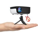 Mini vid�oprojecteur portable - suteo - 1080p - 7500 lumens - auto keystone - compatibilit� ios / android ...