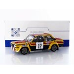 Miniature 1 / 18 - solido - fiat 131 abarth rallye monte - carlo 1980 - jaune / rouge - �chelle 1 / 18 ...