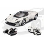 Miniatures mont�es - ferrari daytona sp3 blanche - signature s�rie 1 / 18 burago
