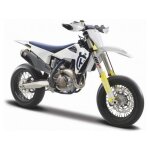 Miniature mont�e - burago - fs 450 supermoto - �chelle 1 / 18 - motocross - livr�e mont�e