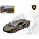 Miniatures mont�es - lamborghini sian fkp 37 verte 1 / 24 burago