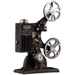 Miniature modle - projecteur de cinma vintage - noir - dcoration de bureau - artisanat intrieur