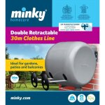 Minky s�choir � linge enrouleur mural 2x 15 m