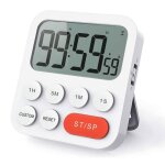 Minuteur de cuisine - folaya - modèle liorque - digital - chronomètre - compte à rebours Minuteur de cuisine - folaya - modèle liorque - digital - chronomètre - compte à rebours