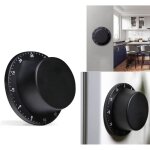 Minuteur de cuisine - non sp�cifi� - mod�le non sp�cifi� - acier inoxydable - base magn�tique - 60 minutes ...