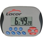 Minuteur digital - lacor - 60805 - Électronique - alarme programmable - base magnétique Minuteur digital - lacor - 60805 - Électronique - alarme programmable - base magnétique