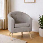 Mipan. fauteuil retro en baroque canap� 1 place avec pieds en bois avec accoudoirs et dossier pour chambre ...