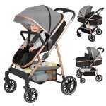 Mipan. poussette canne gris - poussette combin�e - poussette multiple - poussette simple - pour nouveau ...