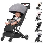 Mipan. poussette simple naissance - poussette citadine gris - pliable + inclinable - poussette compacte ...