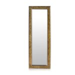 Miroir - casa chic by blumfeldt norwich - cadre en bois - 130 x 45�cm - dor�