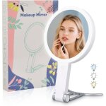 Miroir grossissant lumineux - sightmark - 30x / 1x - 64 led - rechargeable - double face - pliable - ...