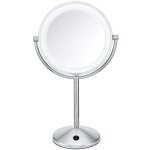 Miroir lumineux grossissant x10 - babyliss paris - 9436e - double face - ampoules led Miroir lumineux grossissant x10 - babyliss paris - 9436e - double face - ampoules led
