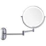 Miroir maquillage mural miroir grossissant lumineux mural miroir mural double face 1x 5x miroir cosmtique ...