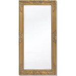 Miroir mural style baroque 100 par 50 dore