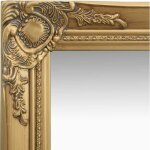 Super miroir mural style baroque - miroir pour salle de bain salon chambre 50x50 cm dor @266613