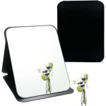 Miroir de table pliable - petit et portable - miroir cosmtique - pour plateau de table portable maison ...