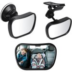 Miroir voiture b�b� 360� retroviseur interieur accessoire voiture enfant miroir voiture b�b� retroviseur ...