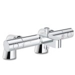 Mitigeur baignoire thermostatique grohe grohtherm 800 cosmopolitan 1 / 2 + colonnettes luxe chromé Mitigeur baignoire thermostatique grohe grohtherm 800 cosmopolitan 1 / 2 + colonnettes luxe chromé