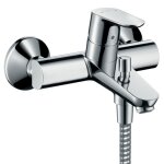 Mitigeur bain - douche mural focus cartouche conomique - hansgrohe - 31948000