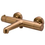 Luisa mitigeur bain - douche thermostatique cuivre bross essebagno