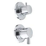 Mitigeur chrom� pour cabine de douche 5 fonctions
