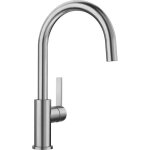 Mitigeur cuisine - blanco - candor - bec col de cygne pivotant 360� - cartouche c�ramique - inox bross� ...
