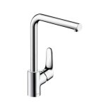 Mitigeur de cuisine focus m41 280 - hansgrohe - pivotant - m�tal - chrom�