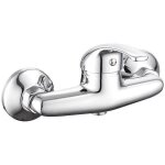 Mitigeur de douche eurosanit pola - chrom - montage mural - cartouche cramique 40mm