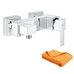 Mitigeur de douche mécanique grohe sail cube chromé + chiffonnette Mitigeur de douche mécanique grohe sail cube chromé + chiffonnette