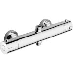 Mitigeur de douche - morado - thermostatique - laiton chrom� - 2 sorties - 150 mm entraxe