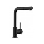 Mitigeur avec douchette - blanco - 526660 - noir mat - bec pivotant - cartouche c�ramique