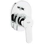 Mitigeur encastré avec 2 sorties - grohe - chrome - douche - métal Mitigeur encastré avec 2 sorties - grohe - chrome - douche - métal