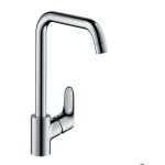 Mitigeur vier bec haut forme rectangulaire focus m41 - mitigeur de cuisine focus m41 260 1 jet chrom ...